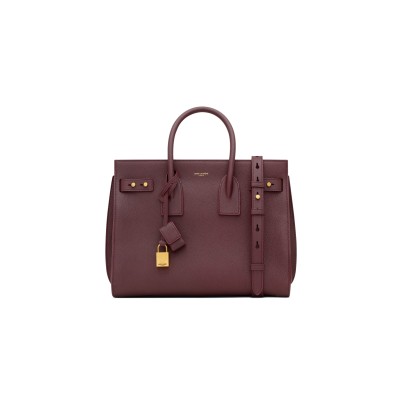 YSL SAC DE JOUR IN SUPPLE GRAINED LEATHER-SMALL ‎717447DTI0W6195 (32*25.5*15.5cm)